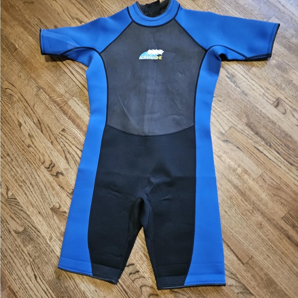 Wetsuit - Blue and Black